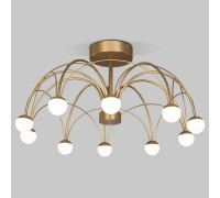 Люстра на штанге Eurosvet Ragno 90031/10 LED золото