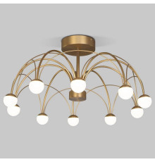 Люстра на штанге Eurosvet Ragno 90031/10 LED золото