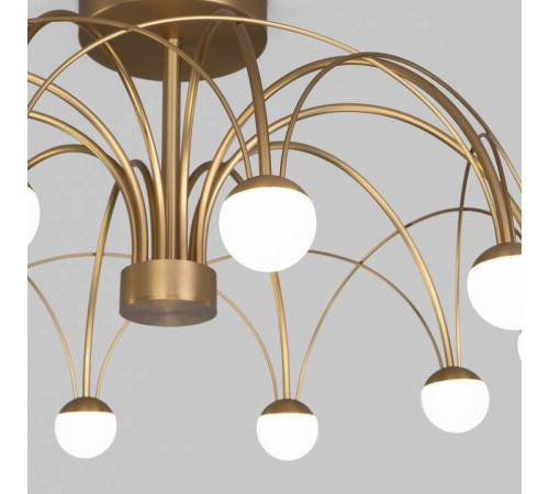 Люстра на штанге Eurosvet Ragno 90031/10 LED золото