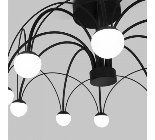 Люстра на штанге Eurosvet Ragno 90035/10 LED черный