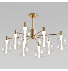 Люстра на штанге Eurosvet Magma 60175/8 латунь