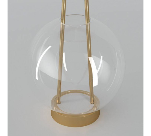 Настольная лампа декоративная Eurosvet Frasco 80507/1 латунь