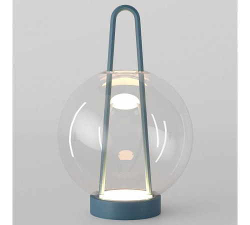 Настольная лампа декоративная Eurosvet Frasco 80507/1 синий