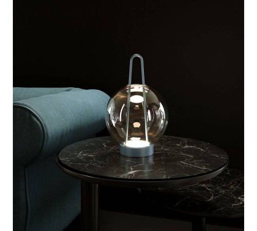 Настольная лампа декоративная Eurosvet Frasco 80507/1 синий