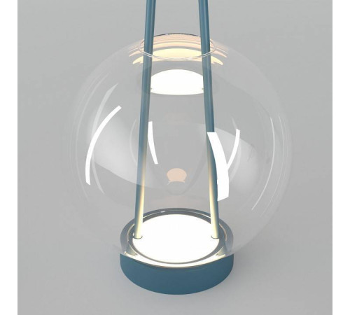 Настольная лампа декоративная Eurosvet Frasco 80507/1 синий