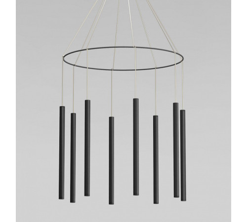 Подвесная люстра Eurosvet 301101 LED черный