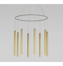 Подвесная люстра Eurosvet  301101 LED латунь