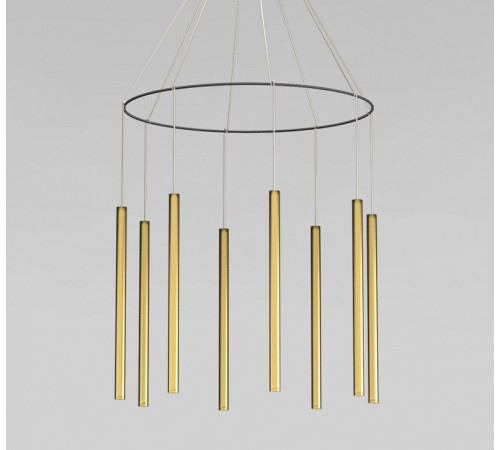 Подвесная люстра Eurosvet 301101 LED латунь