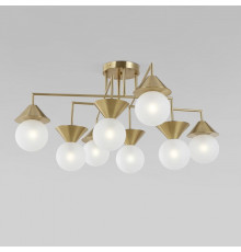 Люстра на штанге Eurosvet  302002/8 латунь Smart