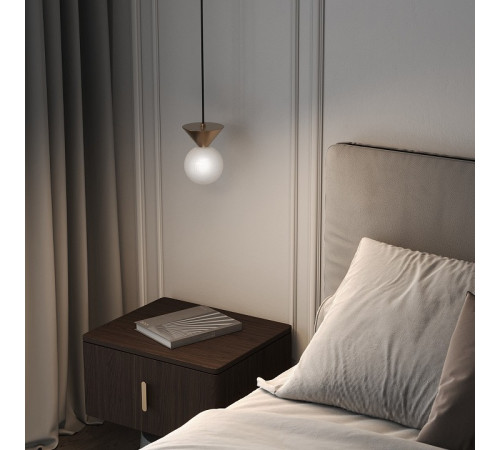 Подвесной светильник Eurosvet 302004 латунь