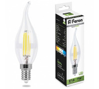 Лампа светодиодная Feron Saffit LB-67 E14 7Вт 4000K 25781