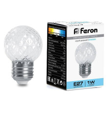 Лампа светодиодная Feron LB-377 E27 1 Вт 6400 K 38220