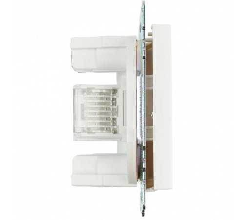 Розетка Ethernet RJ-45 без рамки Stekker Катрин 39305