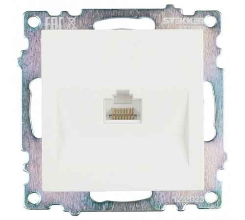 Розетка Ethernet RJ-45 без рамки Stekker Катрин 39305