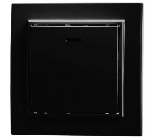 Выключатель одноклавишный с подсветкой Stekker Эрна 39470