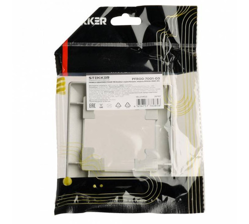 Рамка на 1 пост Stekker PFR00-7001-03 39797