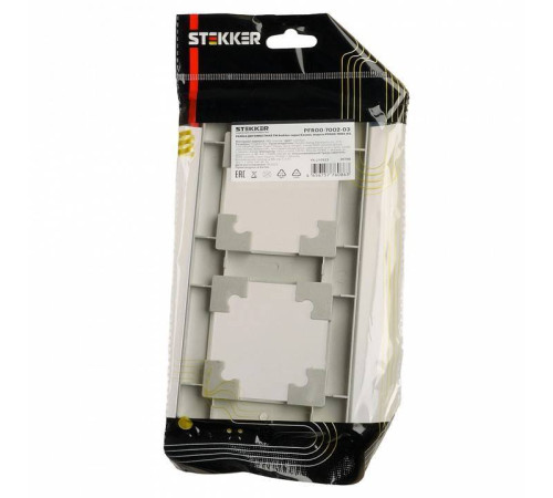 Рамка на 2 поста Stekker PFR00-7002-03 39798