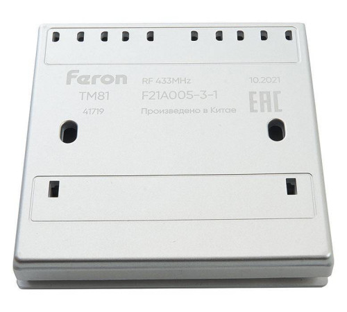 Выключатель беспроводной одноклавишный Feron Tm 81 41719