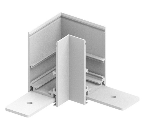 Соединитель угловой L-образный для треков накладных Feron LD2001 41978