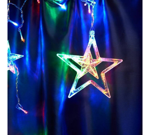 Бахрома световая фигурная Feron CL29 2.5x0.5 м 100 LED белый свет 48615