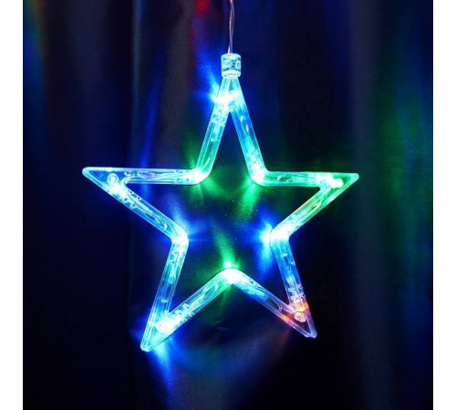 Бахрома световая фигурная Feron CL29 2.5x0.5 м 100 LED белый свет 48615