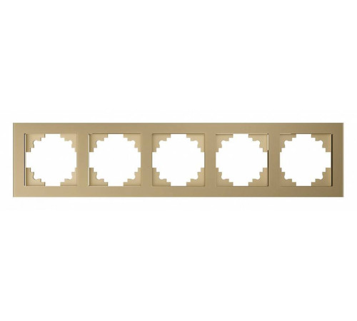 Рамка на 5 постов Stekker Катрин 49040