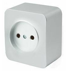 Розетка без заземления Stekker София 49325