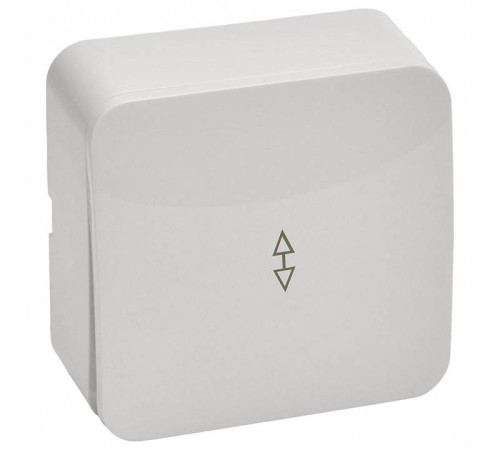 Выключатель одноклавишный Stekker София 49386