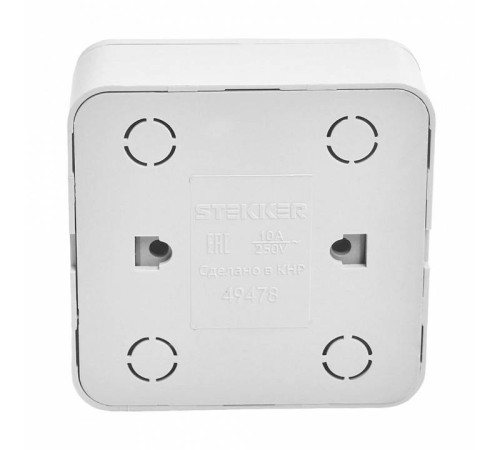 Выключатель одноклавишный Stekker София 49386