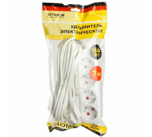 Удлинитель Stekker Home 49389