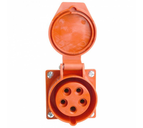 Розетка переносная разборная 3P+P с крышкой Stekker ST 49435