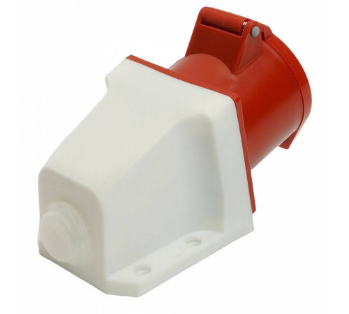 Розетка переносная разборная 2P+PE с крышкой Stekker ST 49436