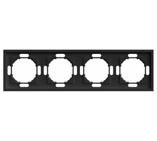Рамка на 4 поста Stekker PFR00-5004-05 49861