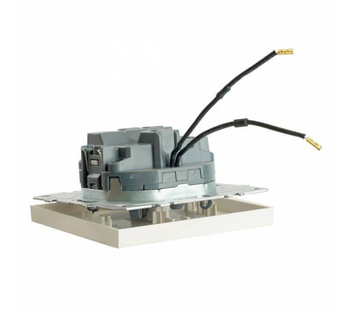 Выключатель одноклавишный с подсветкой без рамки Stekker RSW10-5101-01 49863