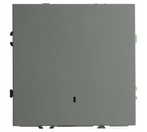 Выключатель одноклавишный с подсветкой без рамки Stekker Эмили 49941