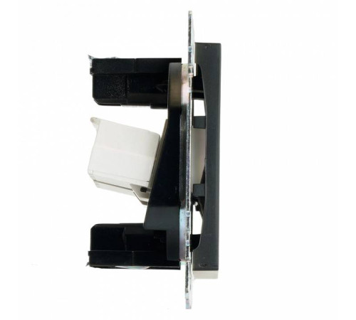 Розетка двойная Ethernet RJ-45 без рамки Stekker Катрин 50007