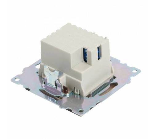 Розетка 2хUSB type A и C без рамки Stekker Катрин 50057