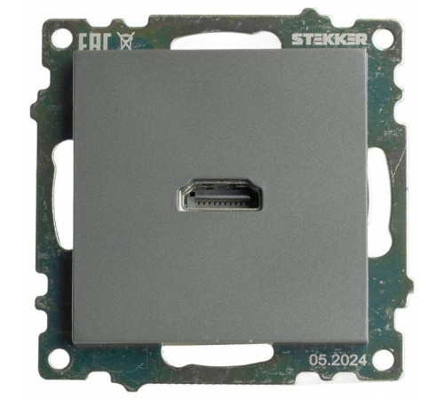 Розетка HDMI без рамки Stekker Катрин 50059