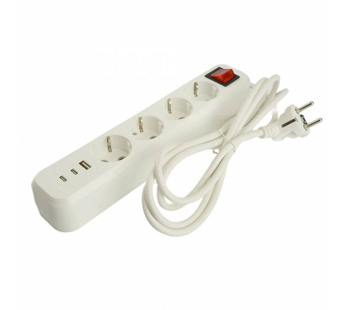 Удлинитель с выключателем Stekker Home 50139