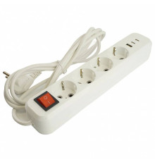 Удлинитель с выключателем Stekker Home 50140