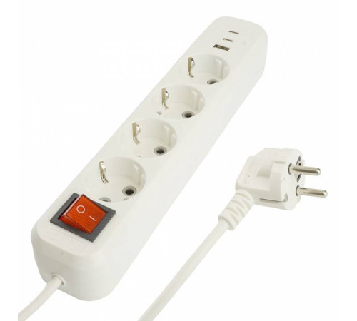 Удлинитель с выключателем Stekker Home 50140