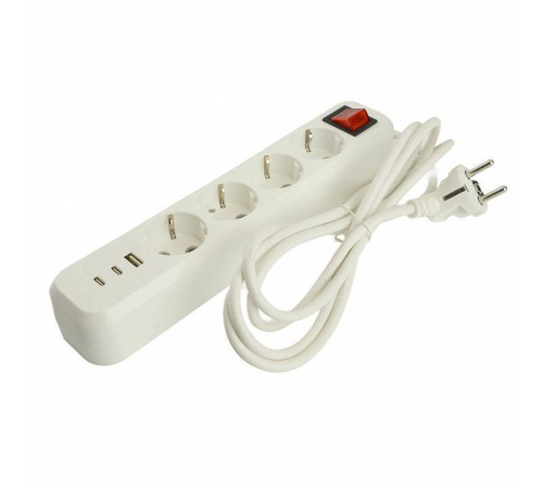 Удлинитель с выключателем Stekker Home 50141