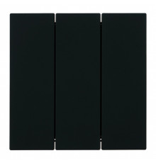 Выключатель трехклавишный без рамки Stekker Мия 50444