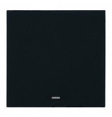 Выключатель одноклавишный с подсветкой без рамки Stekker Мия 50445