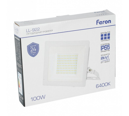 Настенно-потолочный прожектор Feron LL-922 52081