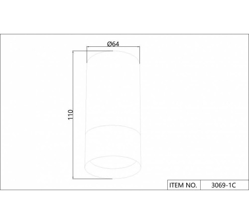 Накладной светильник Favourite Naram 3069-1C