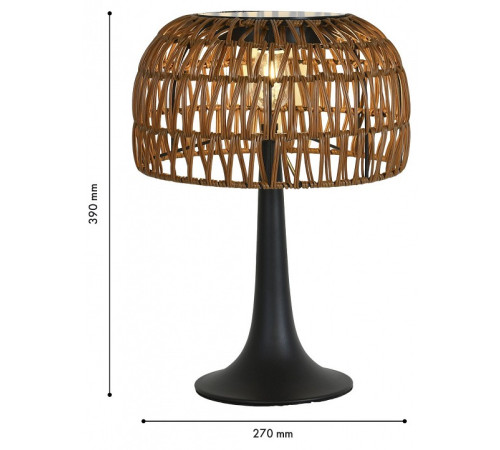 Настольная лампа декоративная Favourite Assolato 4833-1T