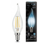 Лампа светодиодная Gauss LED Filament E14 11Вт 4100K 104801211