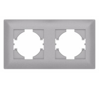 Рамка на 2 поста Gusi Electric BRAVO С1020-004