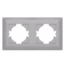 Рамка на 2 поста Gusi Electric BRAVO С1020-004